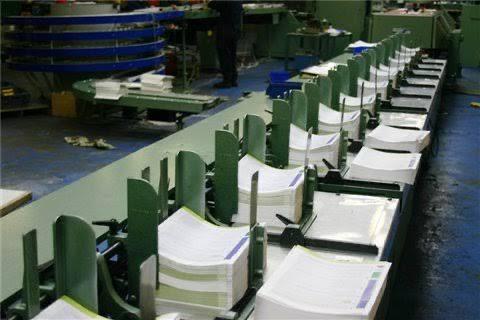 Printing machinery detail